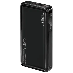 라플루 45W PPS 초고속충전 대용량 보조배터리 20000mAh, 블랙, RPB-45W