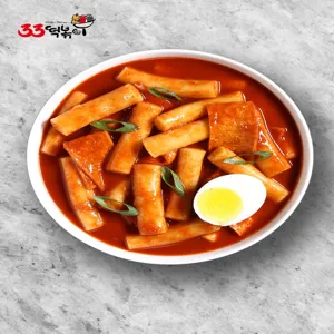 33 오리지널 국물떡볶이 566g 24인분 밀키트, 8개, 566g